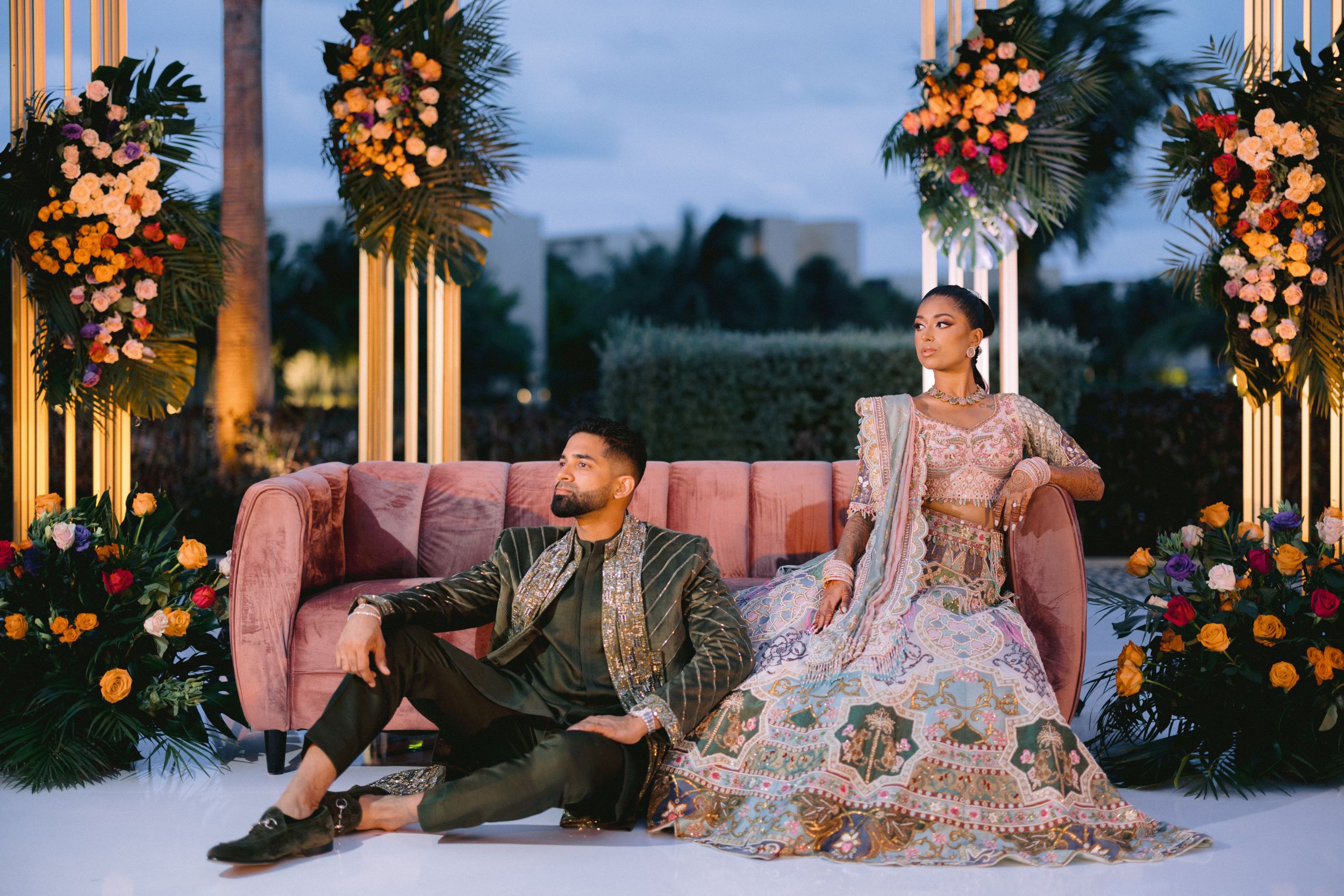 Indian Wedding photography luxury Unique Stories Grand Palladium Costa Mexico ptaufiq8