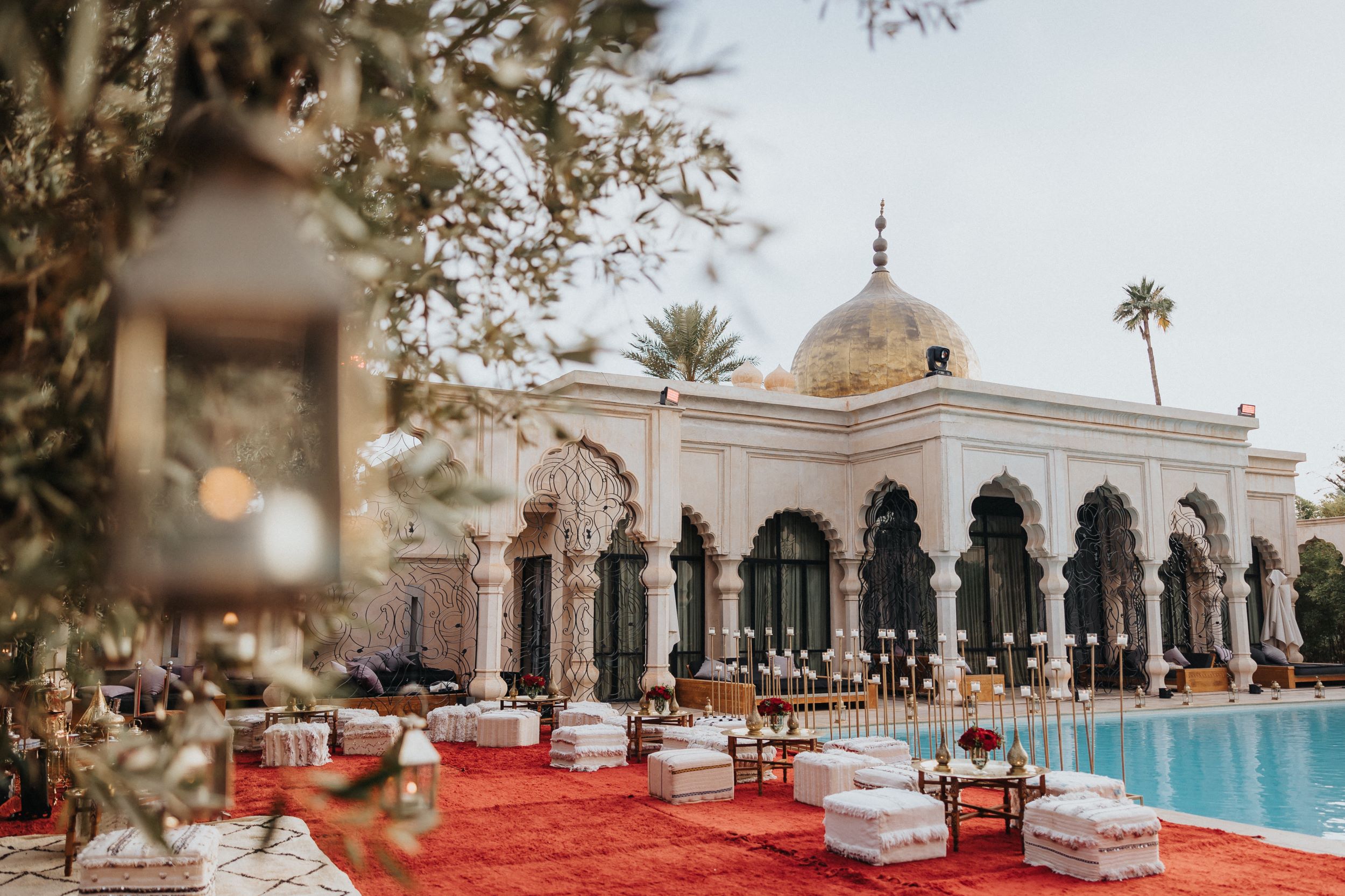 Luxury wedding decor by Cocoon Events Designs at Palais Namaskar – Captured by P. Taufiq Photography 12