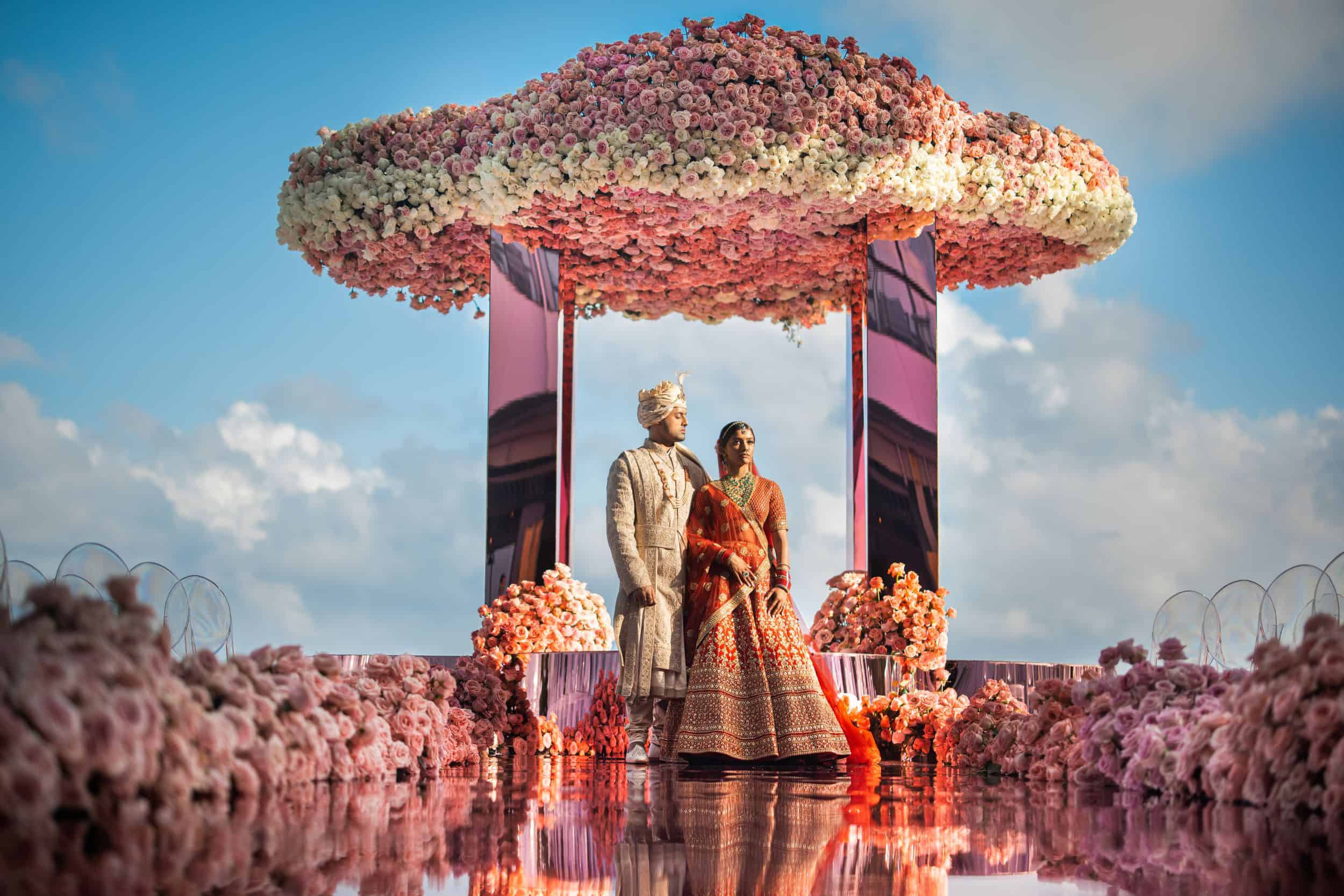 Luxury wedding decor by MalaEvents Waldorf Astoria Cancun Captured by P. Taufiq Photography2