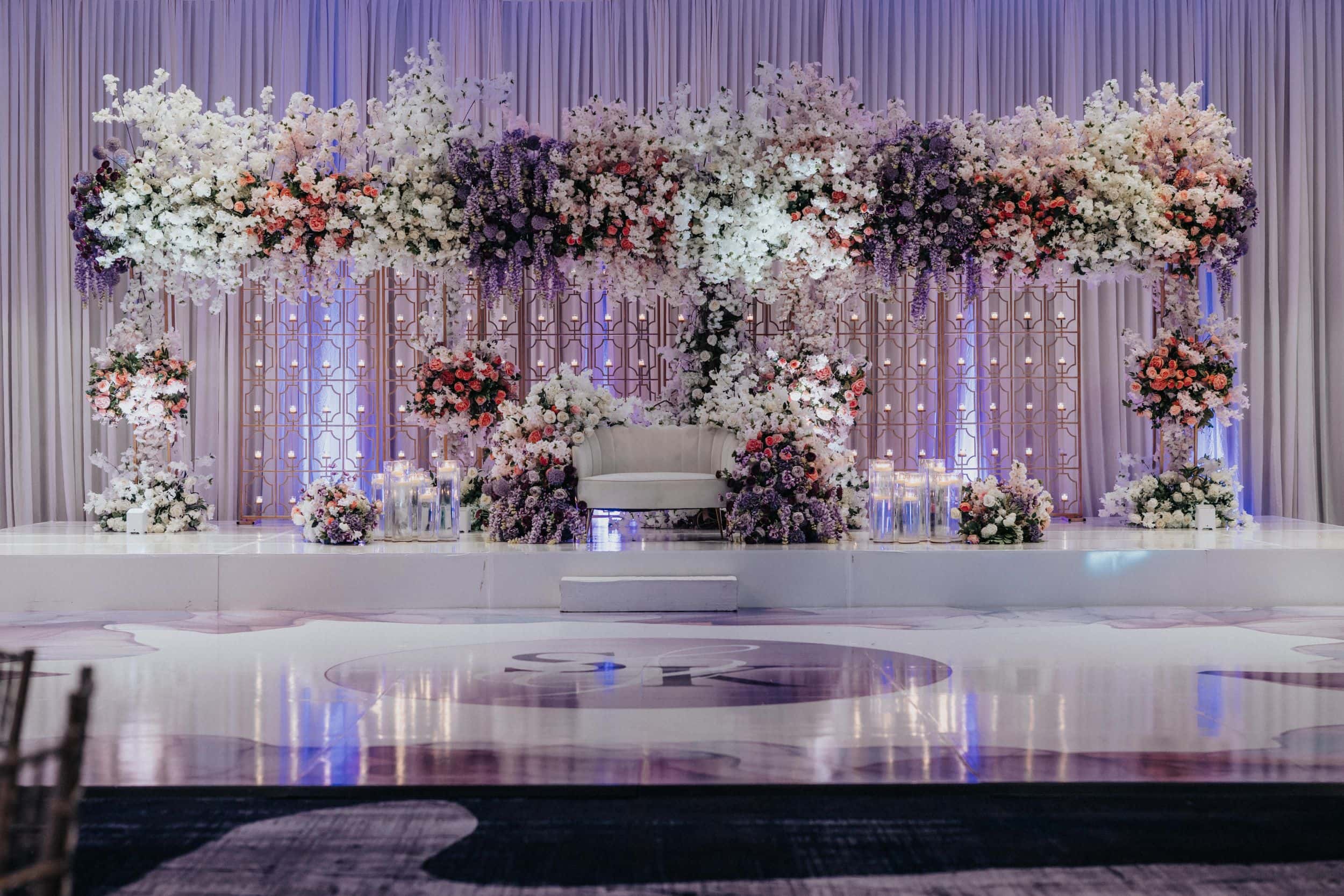 Luxury wedding decor by Soraya Events at omni boston hotel – Captured by P. Taufiq Photography 13