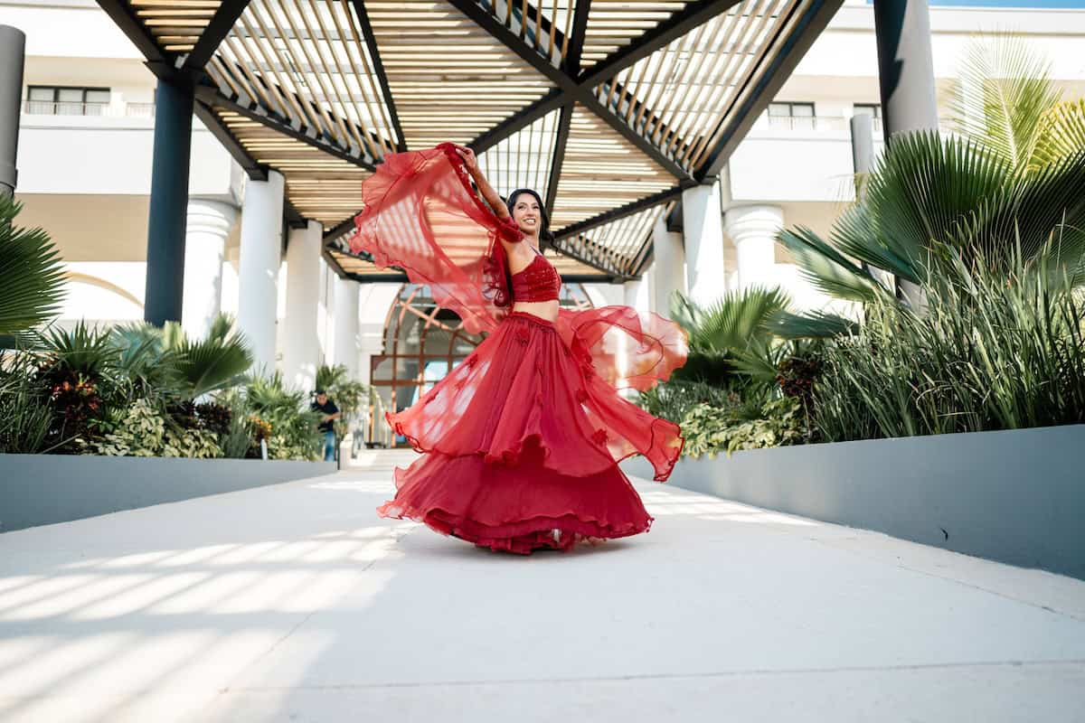 Cancun Marriott All Inclusive Resort Indian Wedding Bride Shoot PTaufiq