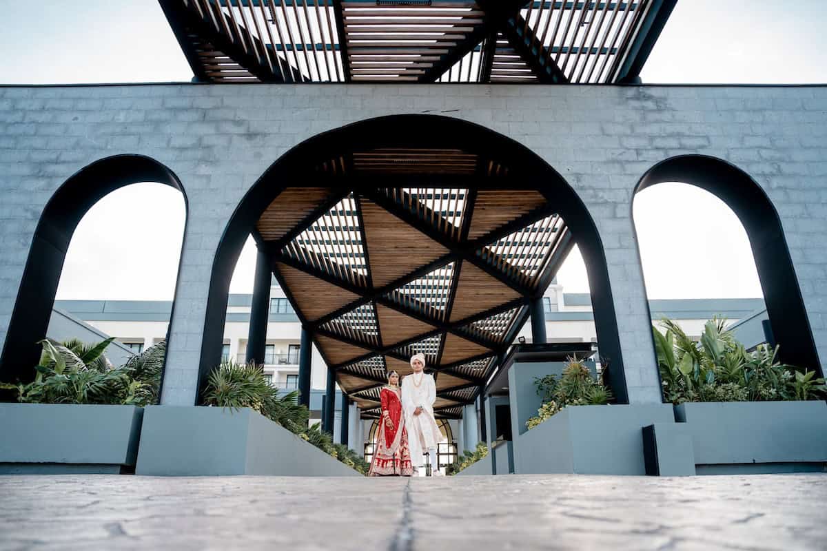 Cancun Marriott All Inclusive Resort Indian Wedding Prewedding PTaufiq