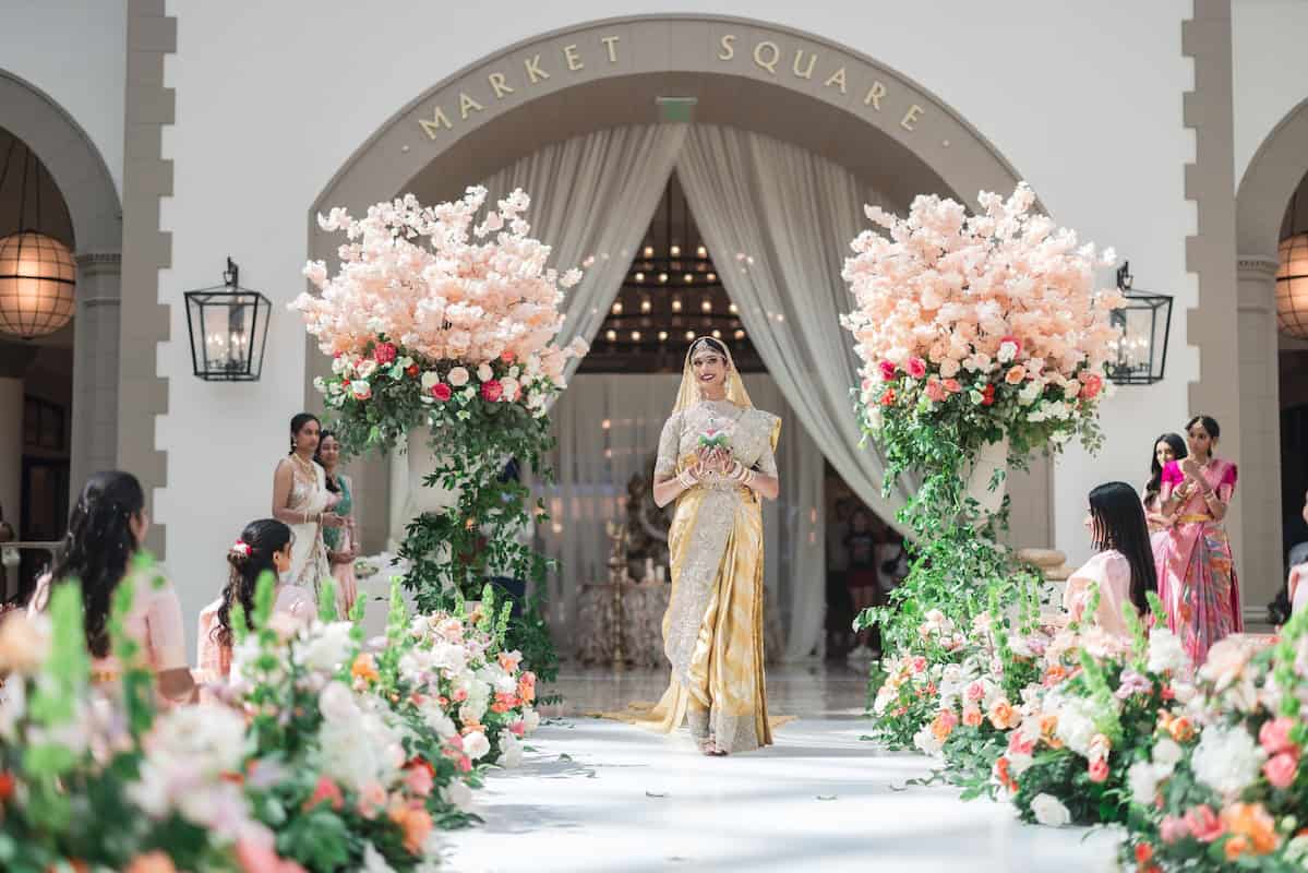 Gaylords Palms Resort Flordia Bridal Entry PTaufiq