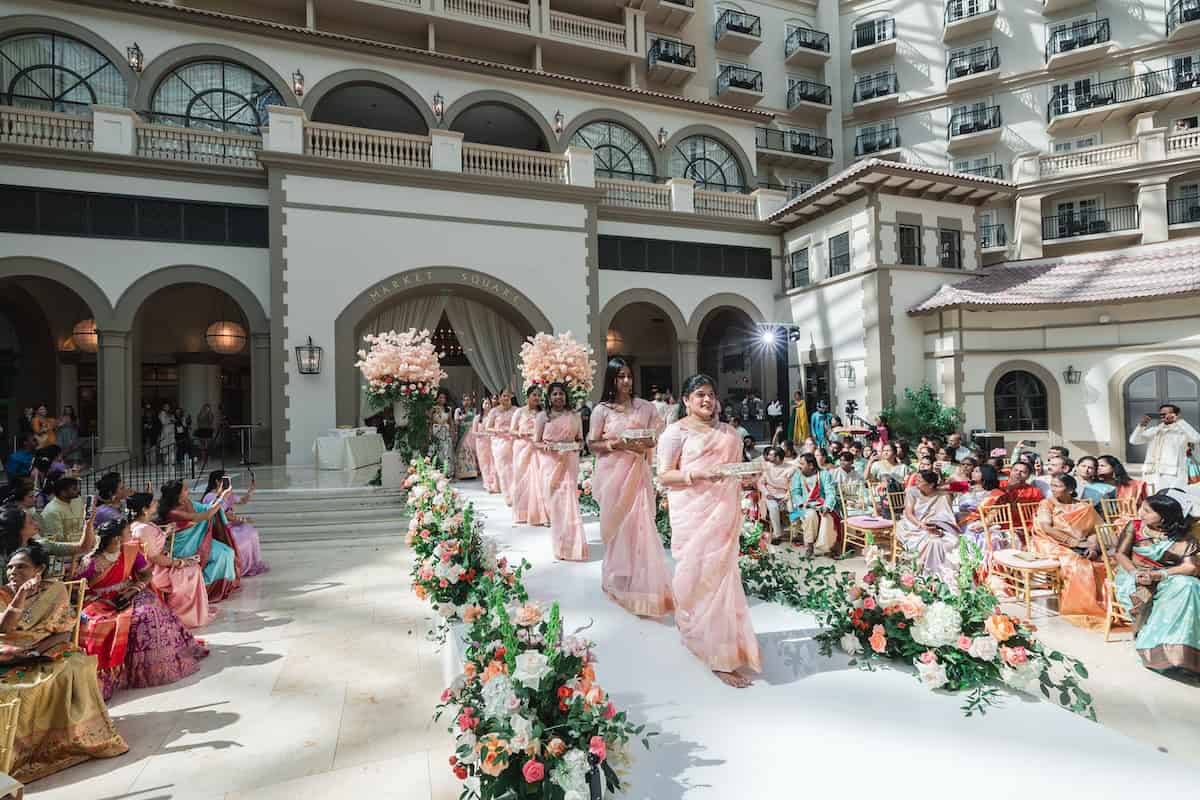 Gaylords Palms Resort Flordia Bride Entry PTaufiq