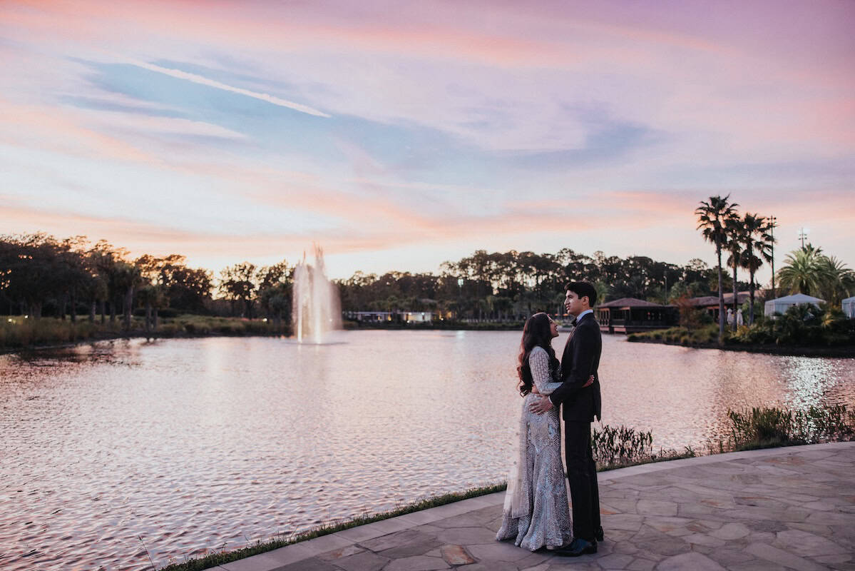 Indian Destination Wedding Four Seasons Orlando Couples Shoot P.Taufiq