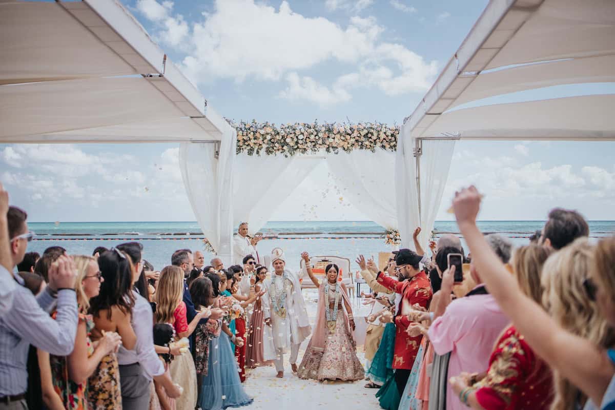 Indian Wedding Alila Mayakoba Wedding Pheras P.Taufiq 2