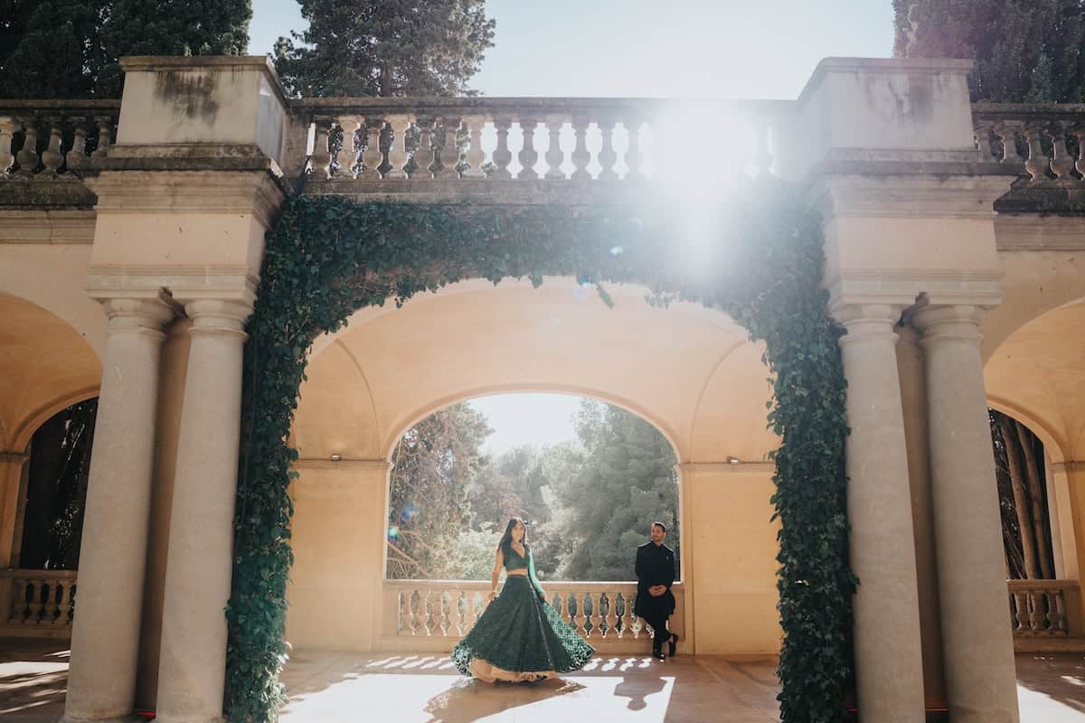 Indian Wedding Castell de Sant Marcal Pre Wedding Shoot P.Taufiq 7
