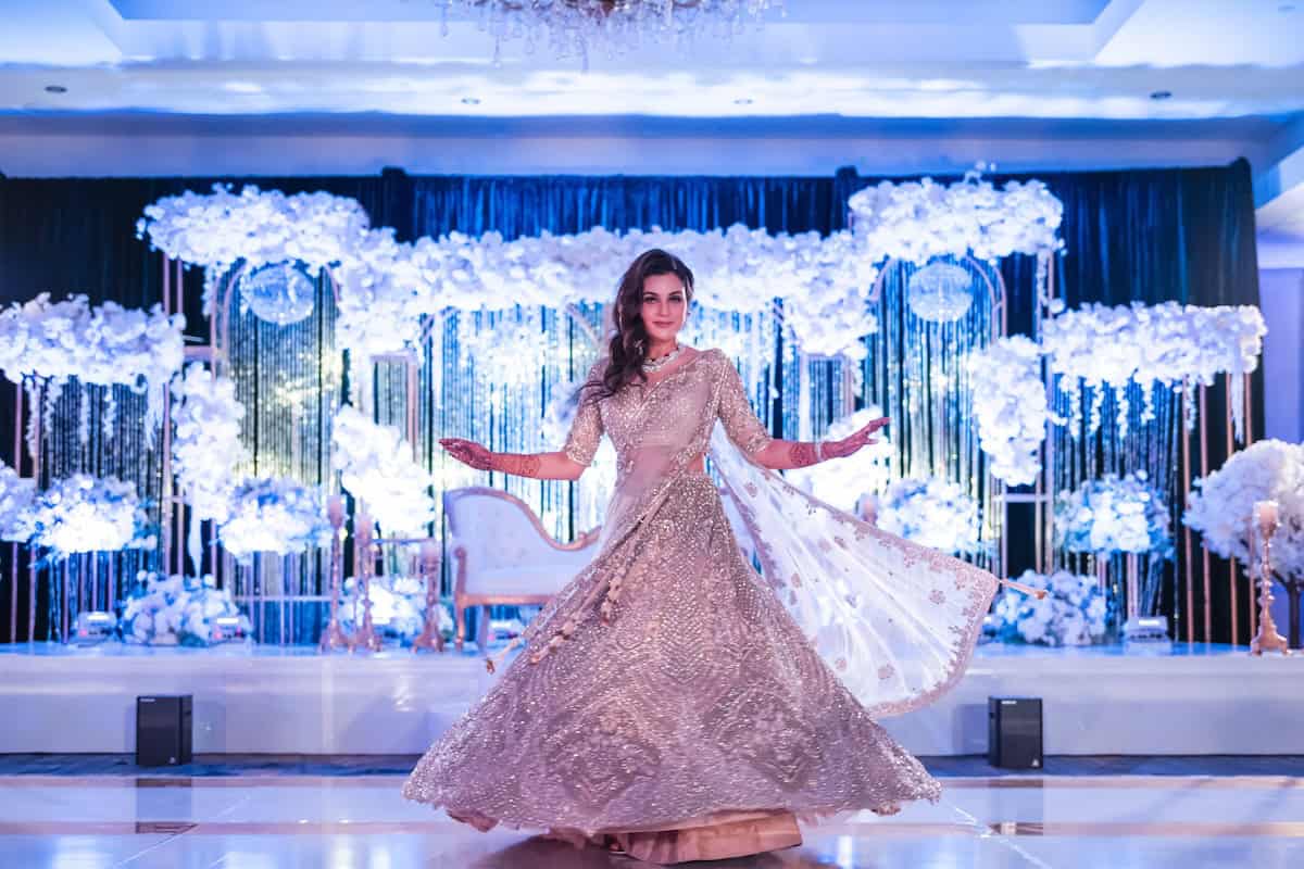 Indian Wedding Crystal Plaza NJ Bridal Dance P.Taufiq 5