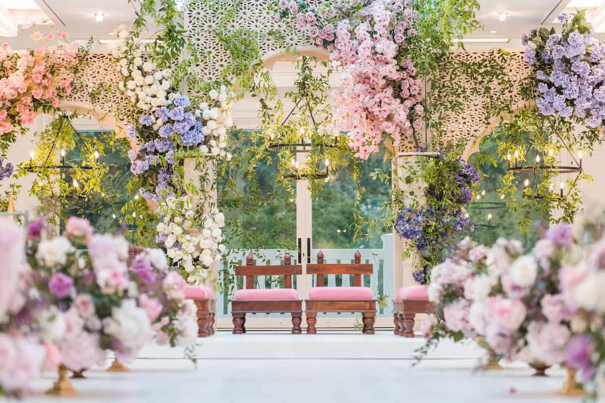 Indian Wedding Crystal Plaza NJ Mandap P.Taufiq 5