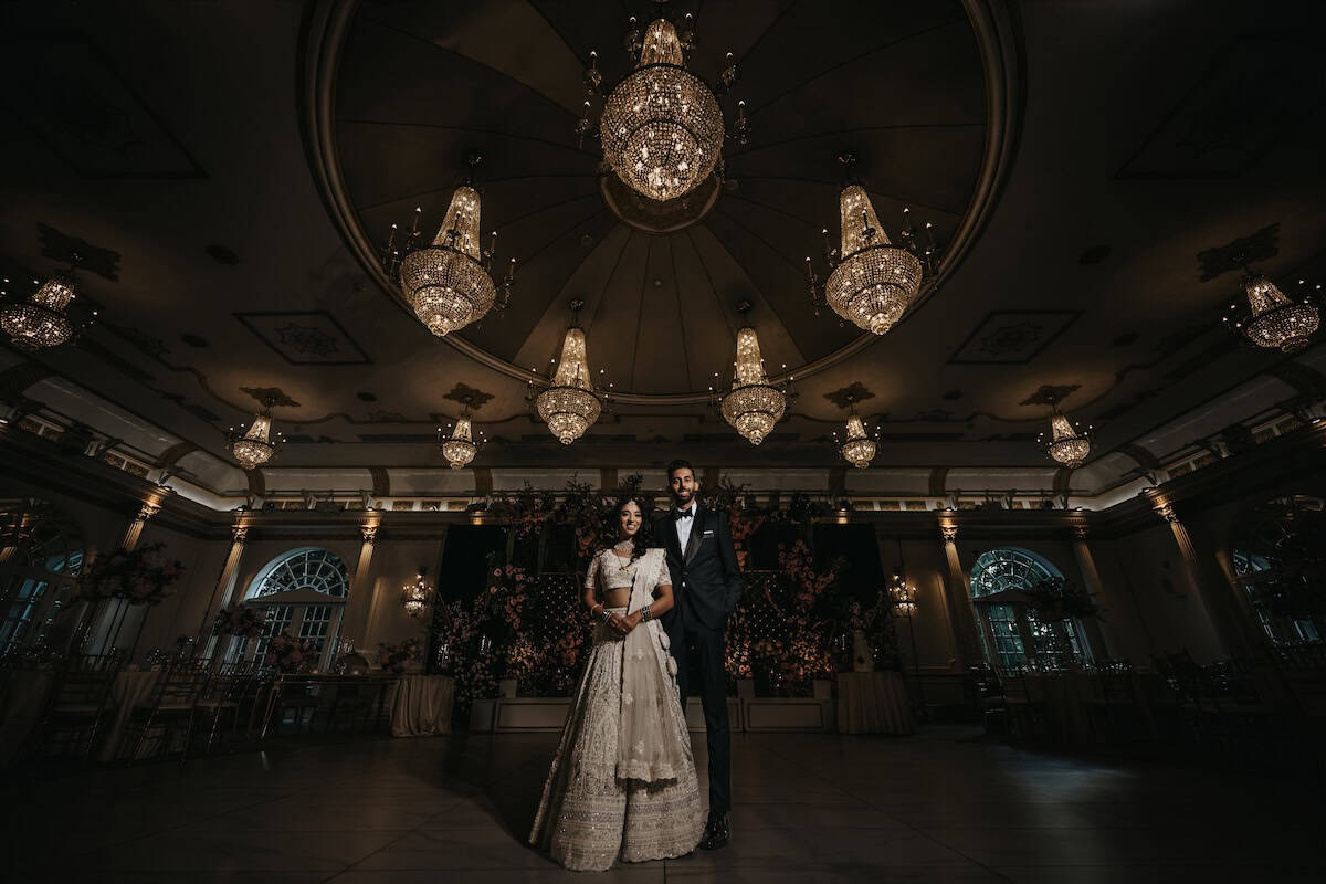 Indian Wedding Crystal Plaza NJ Reception Couple Shoot P.Taufiq 5