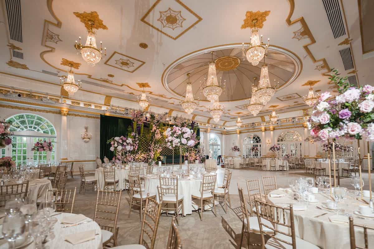 Indian Wedding Crystal Plaza NJ Reception Decor P.Taufiq 5