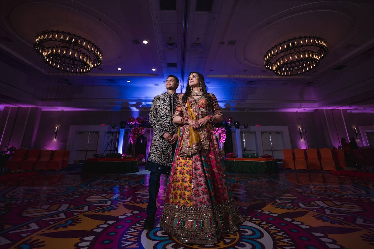 Indian Wedding Crystal Plaza NJ Sangeet P.Taufiq 5