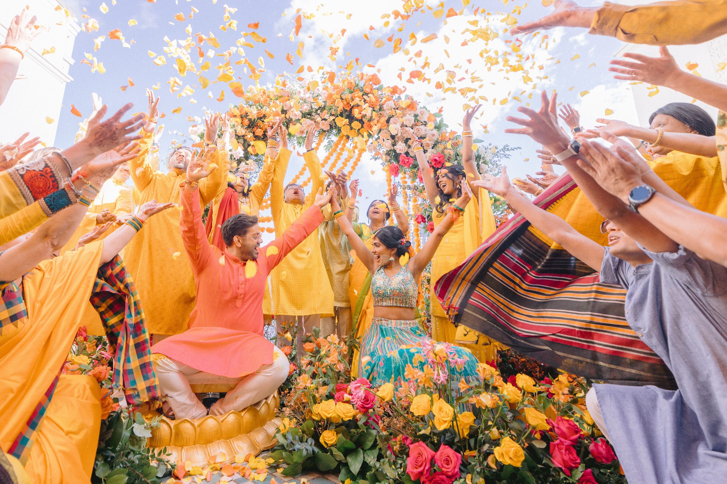 Indian Wedding Fairmont San Francisco Haldi Shoot P.Taufiq