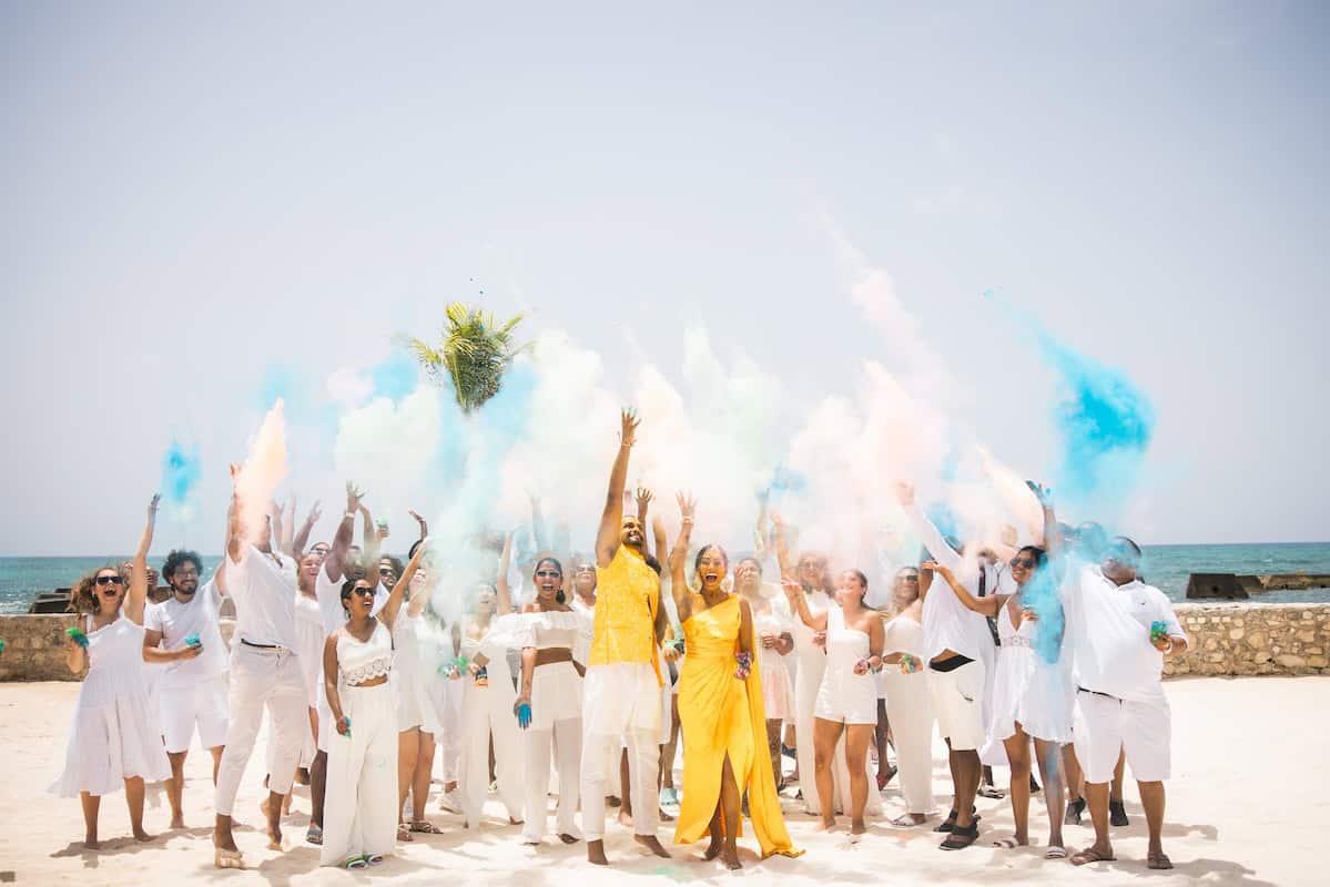 Indian Wedding Generations Riviera Maya Resort Haldi P.Taufiq 2