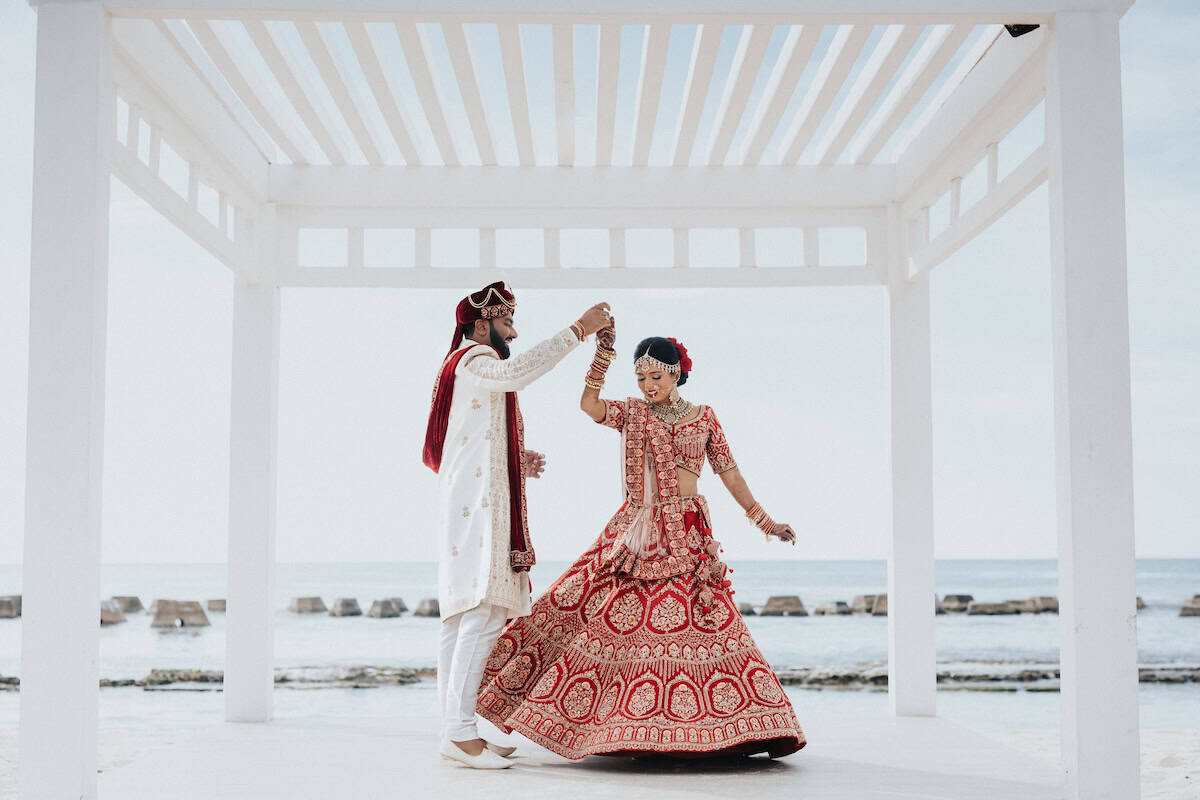 Indian Wedding Generations Riviera Maya Resort Wedding Shoot P.Taufiq 2