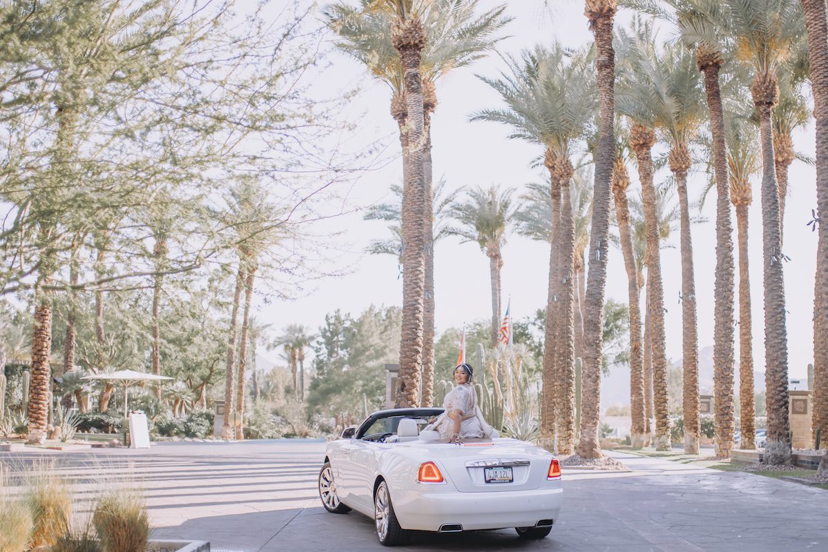 Indian Wedding Grand Hyatt Scottsdale Resort Couple Entry P.Taufiq