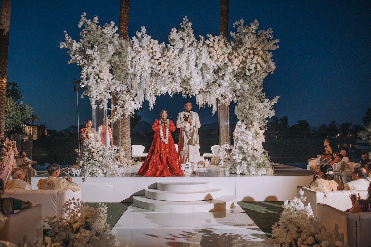 Indian Wedding Grand Hyatt Scottsdale Resort Pheras P.Taufiq