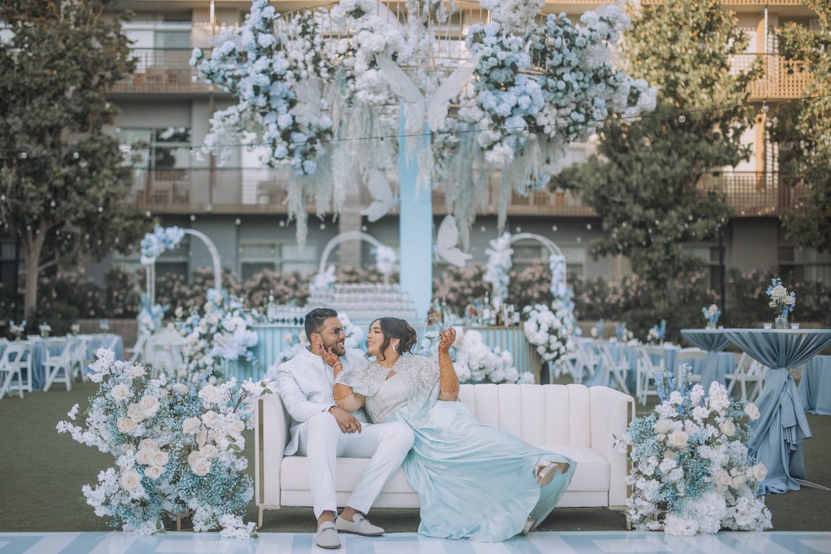 Indian Wedding Grand Hyatt Scottsdale Resort Reception Shoot P.Taufiq