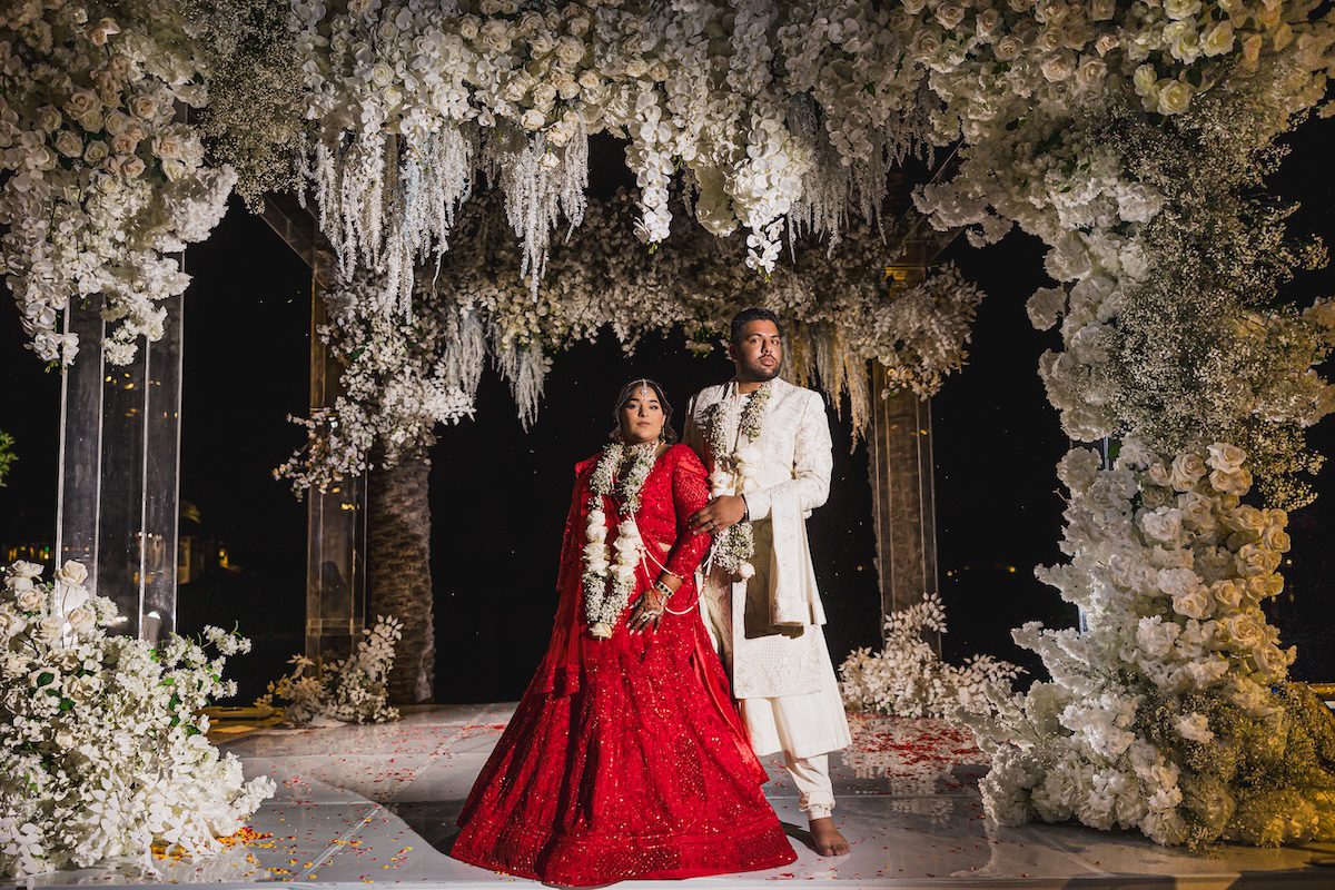 Indian Wedding Grand Hyatt Scottsdale Resort Varmala P.Taufiq