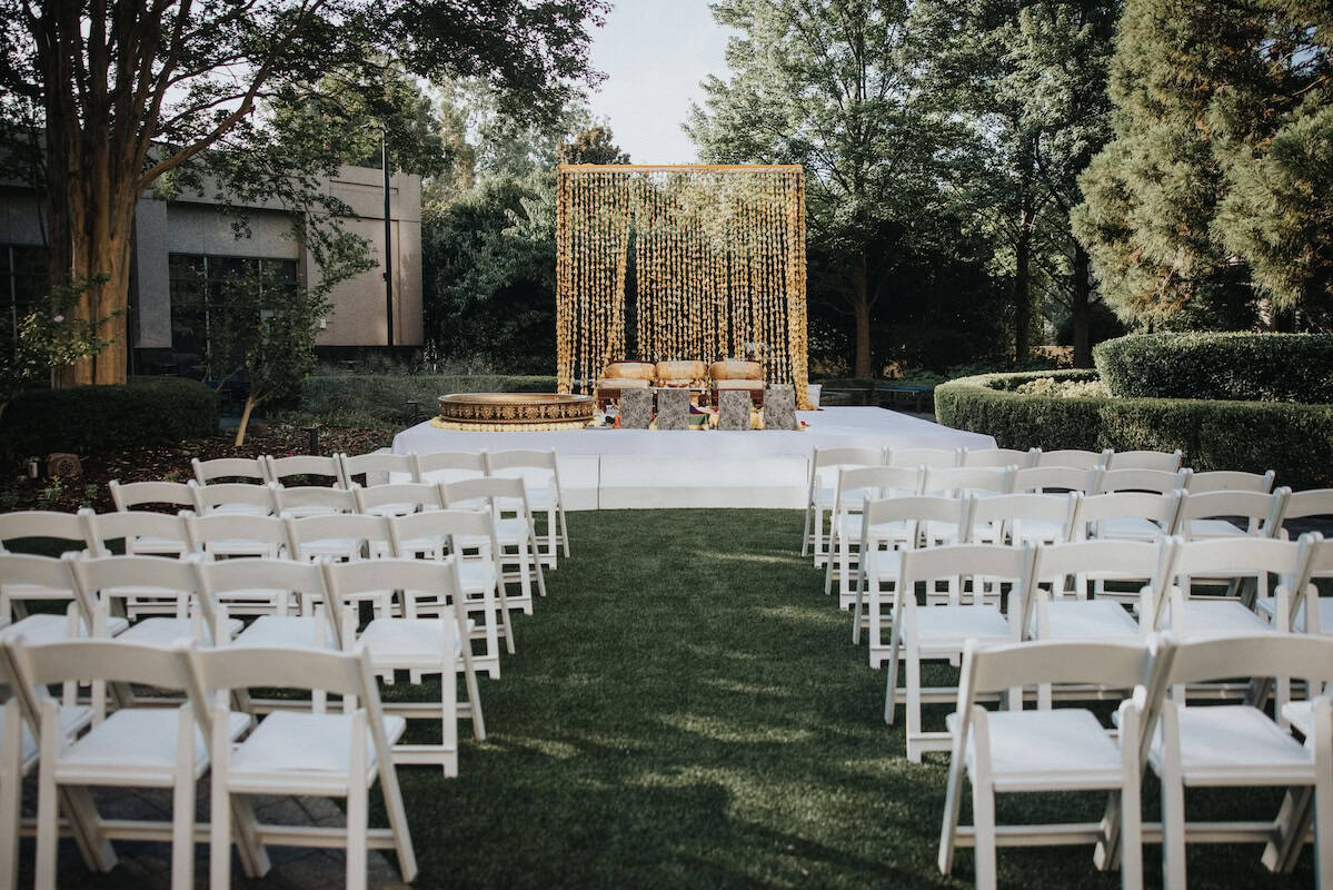 Indian Wedding InterContinental Buckhead Atlanta Mandap P.Taufiq