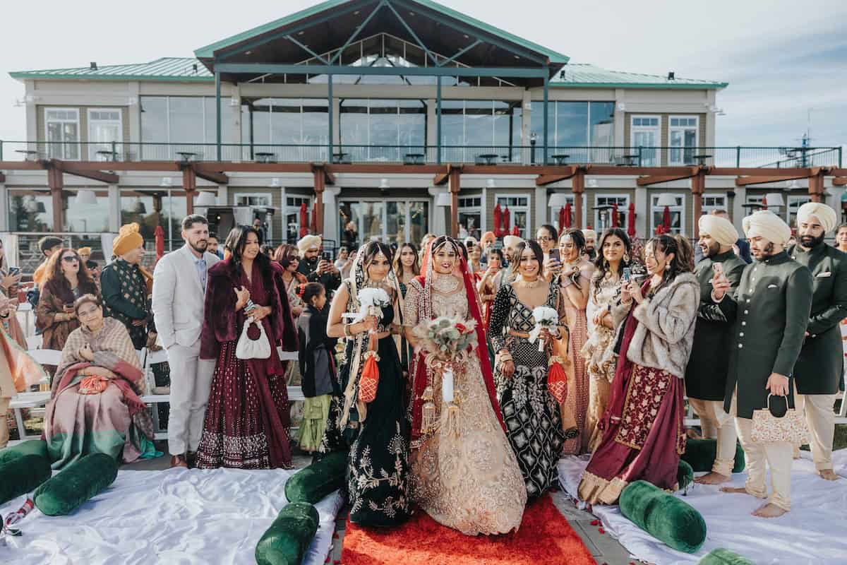 Indian Wedding Liberty House New Jersey Bridal Entry P.Taufiq 2