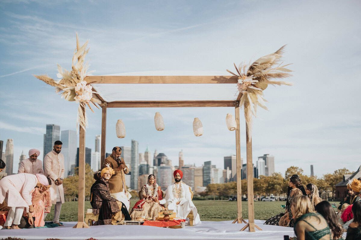 Indian Wedding Liberty House New Jersey Mandap P.Taufiq 2