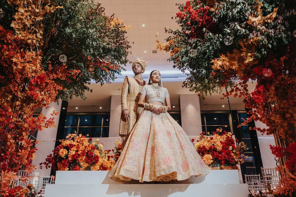 Indian Wedding Loews Philadelphia Hotel Wedding Decor P.Taufiq 1