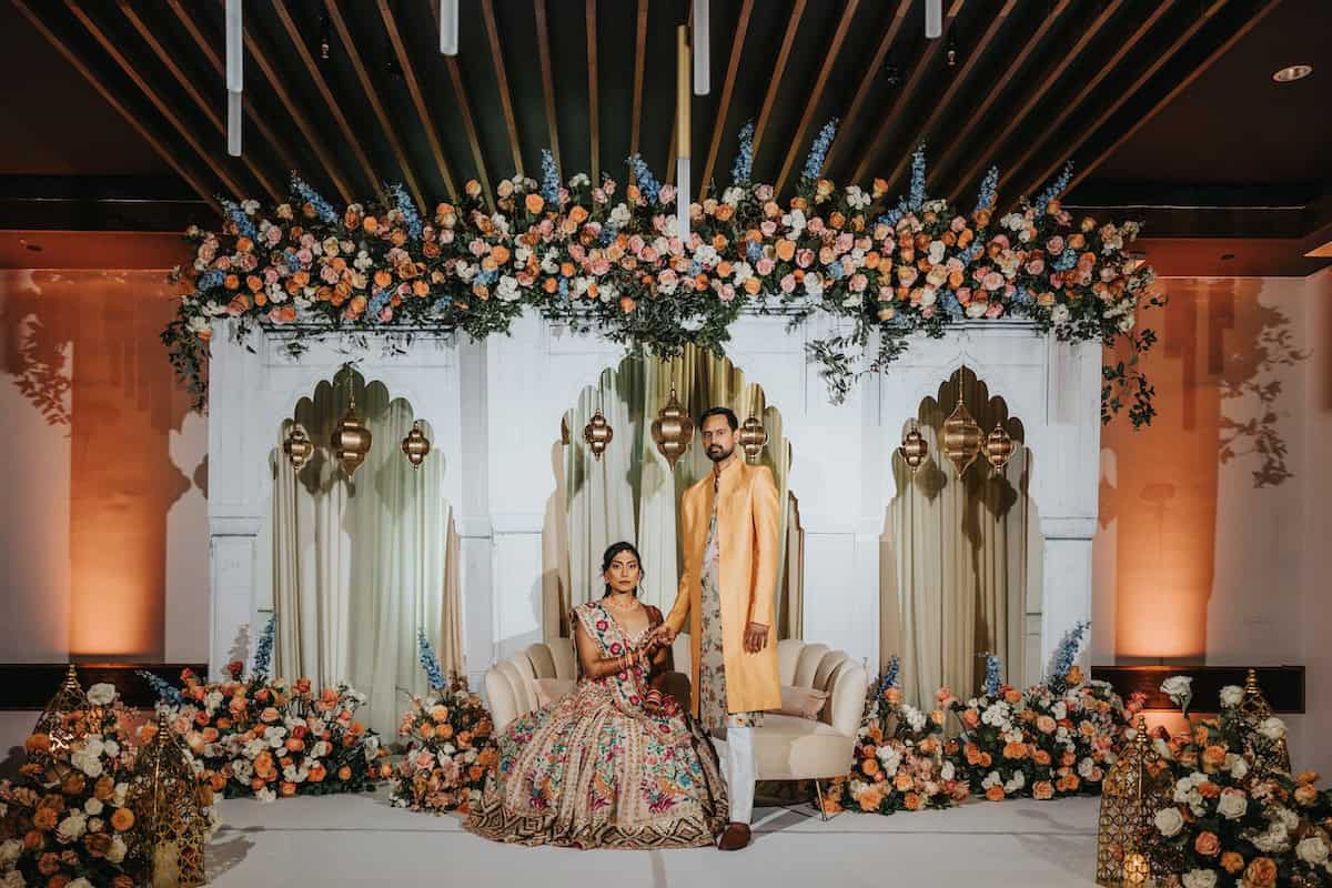 Indian Wedding Marriott Springfield Downtown Sangeet Event P.Taufiq