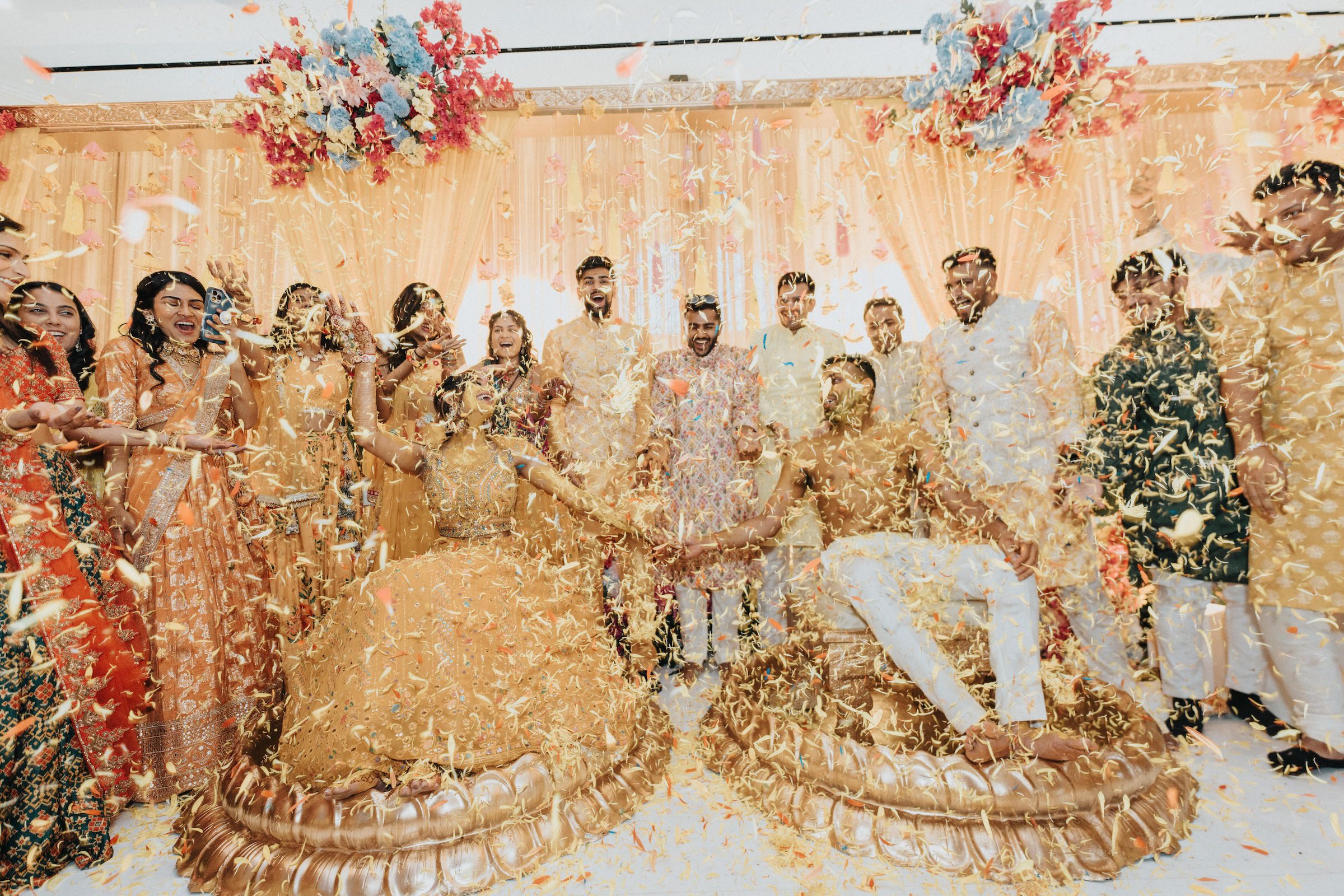 Indian Wedding Meadow Wood NJ Haldi P.Taufiq