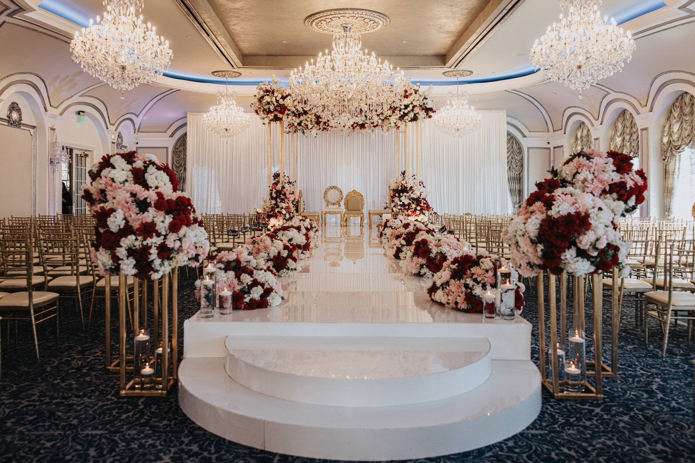 Indian Wedding Meadow Wood NJ Mandap P.Taufiq