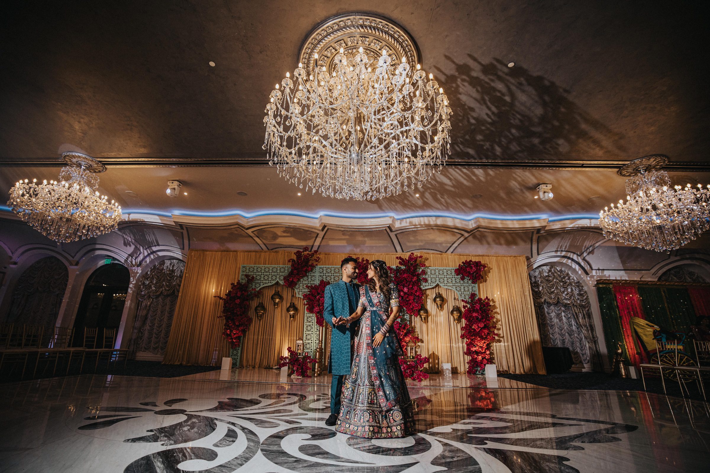 Indian Wedding Meadow Wood NJ Sangeet Look P.Taufiq