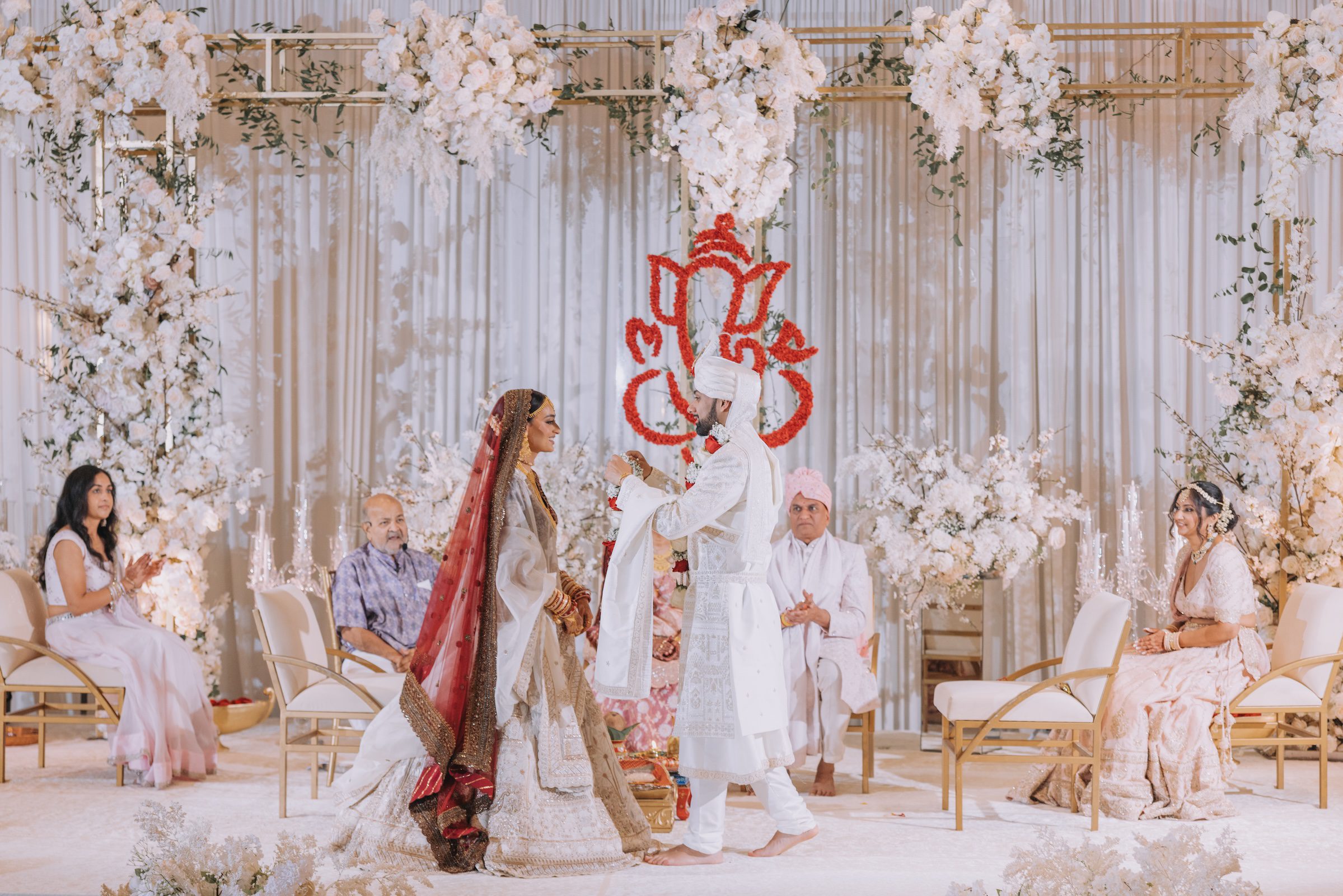 Indian Wedding Oak Brook Hills Resort Conference Center Varmala P.Taufiq