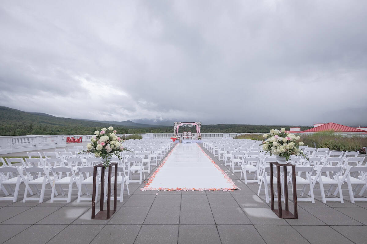 Indian Wedding Omni Mt. Washington Resort Mandap P.taufiq 2