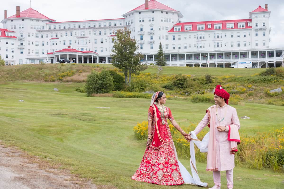 Indian Wedding Omni Mt. Washington Resort Outdoor Shoot P.taufiq 2