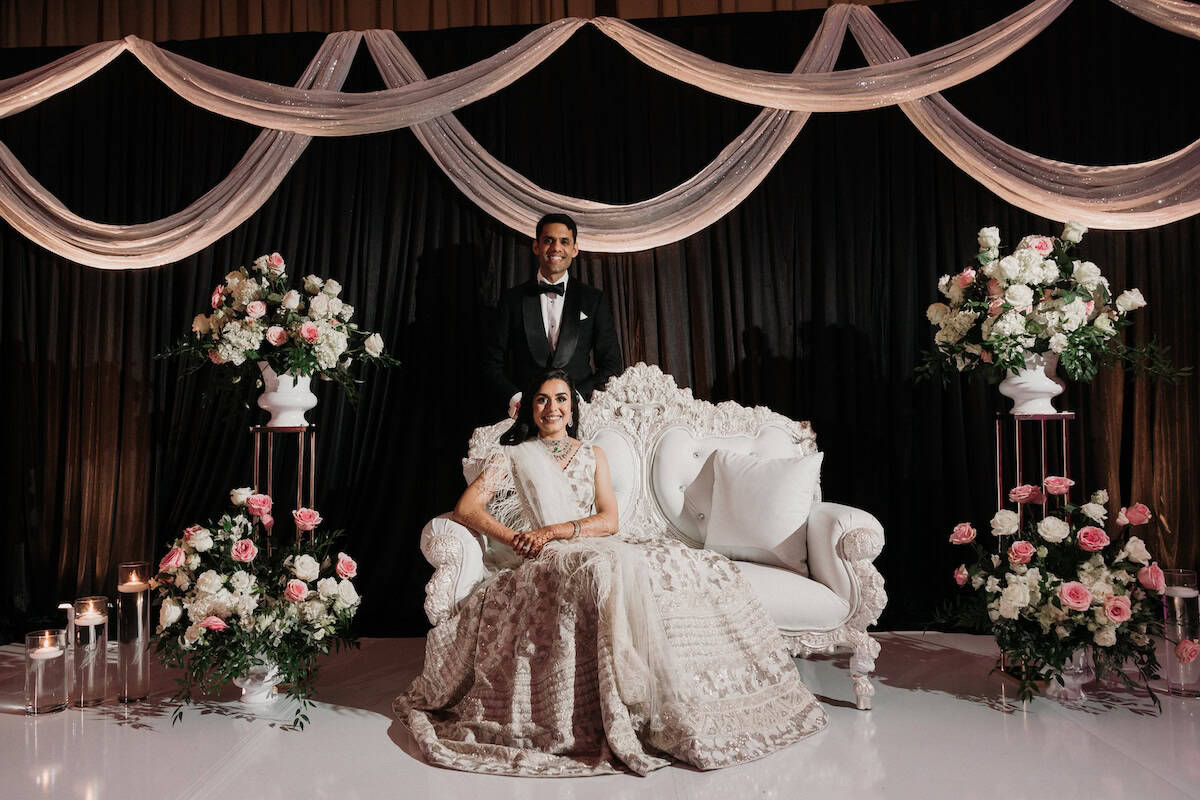 Indian Wedding Omni Mt. Washington Resort Reception Shoot P.taufiq 2