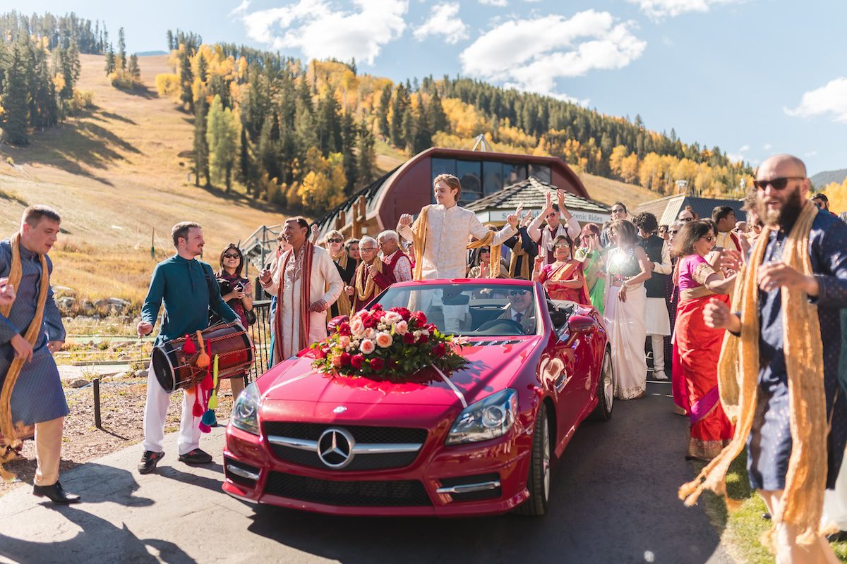 Indian Wedding Park Hyatt Beaver Creek Resort and Spa Baraat P.Taufiq