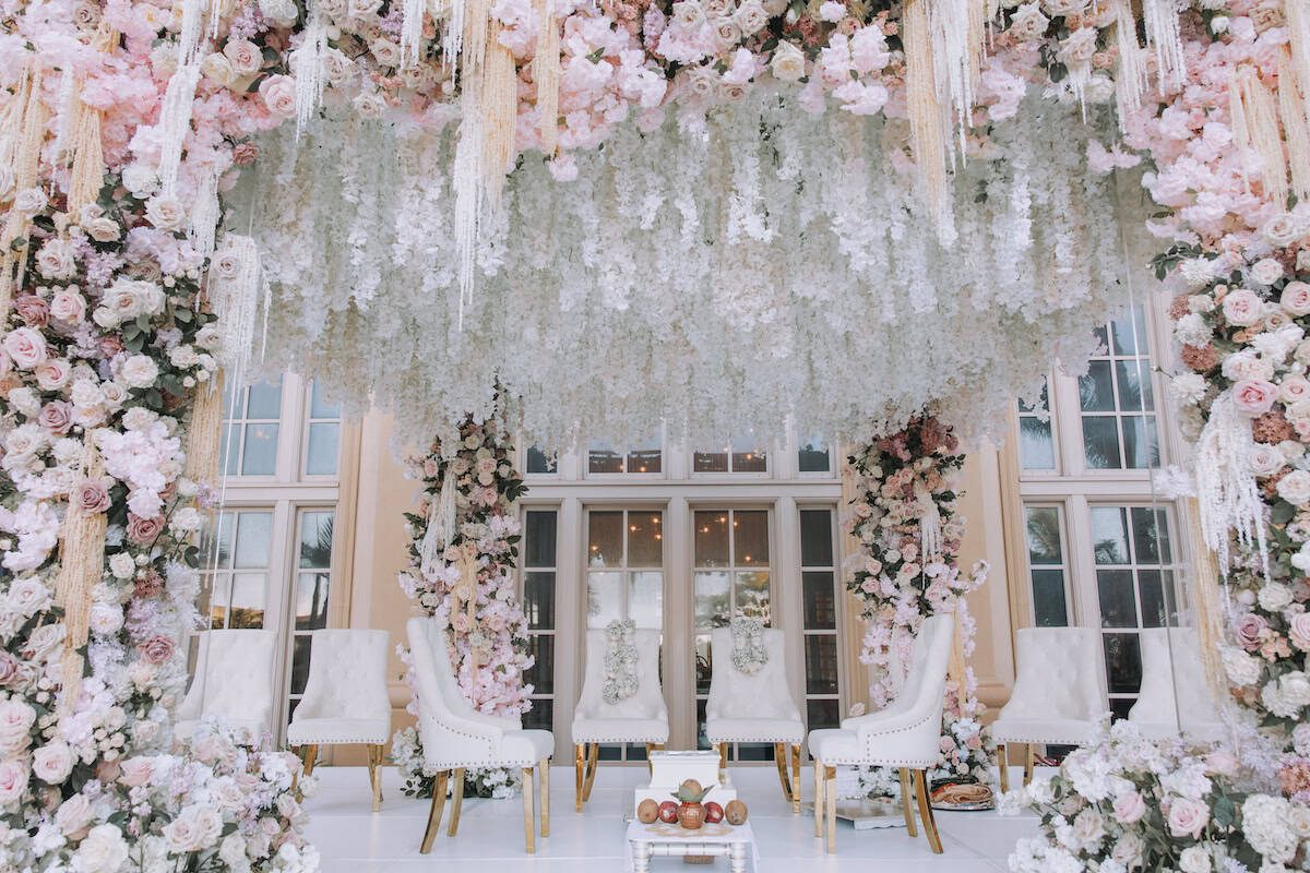 Indian Wedding Ritz Carlton Naples Florida Gujrati Wedding Ptaufiq