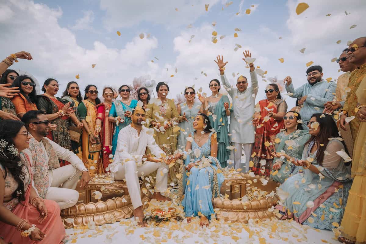 Indian Wedding Ritz Carlton Naples Florida Haldi Ptaufiq