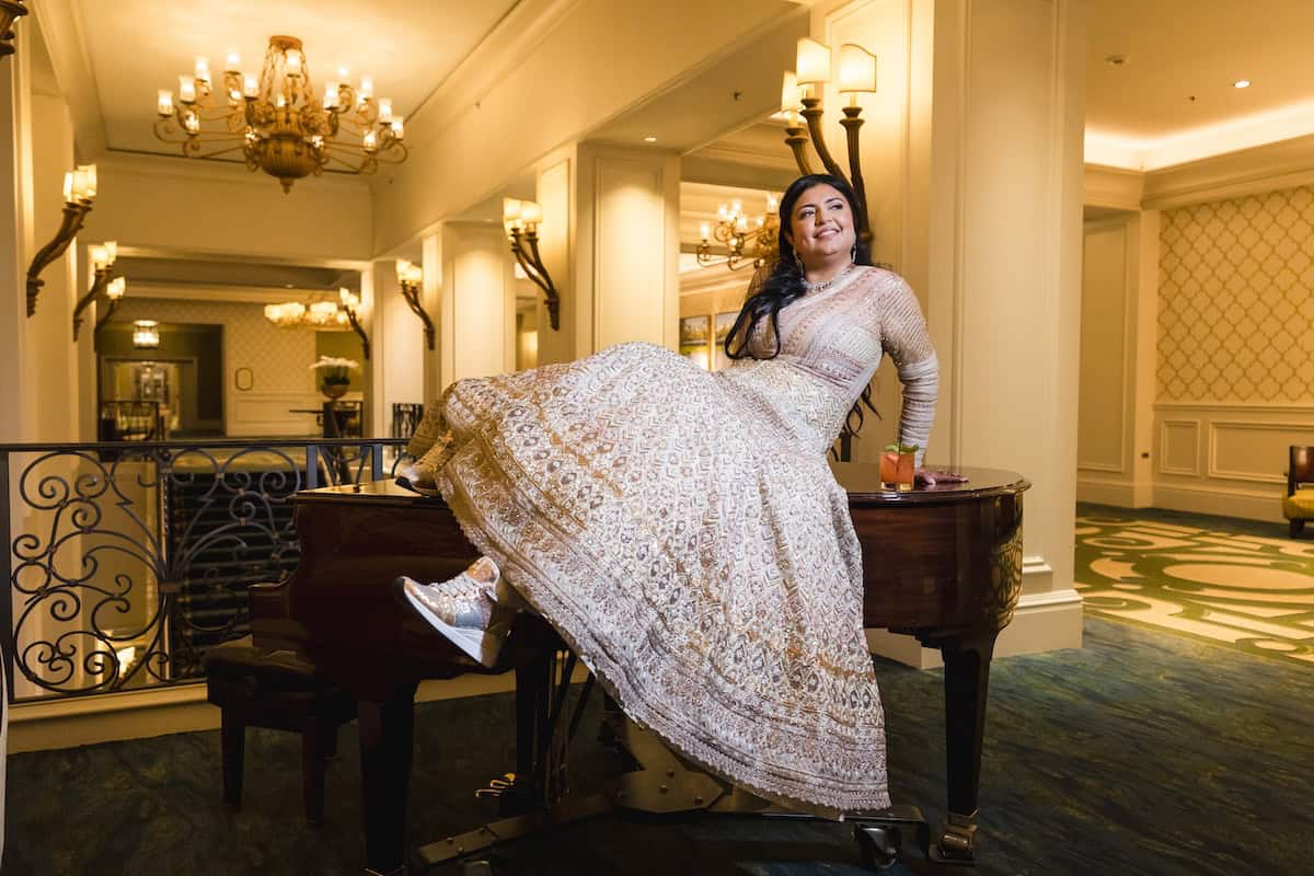 Indian Wedding Ritz Carlton Orlando Bridal Shoot Ptaufiq
