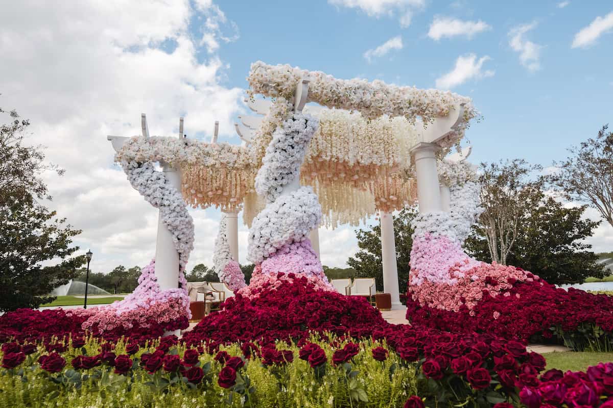 Indian Wedding Ritz Carlton Orlando Mandap Decor Ptaufiq