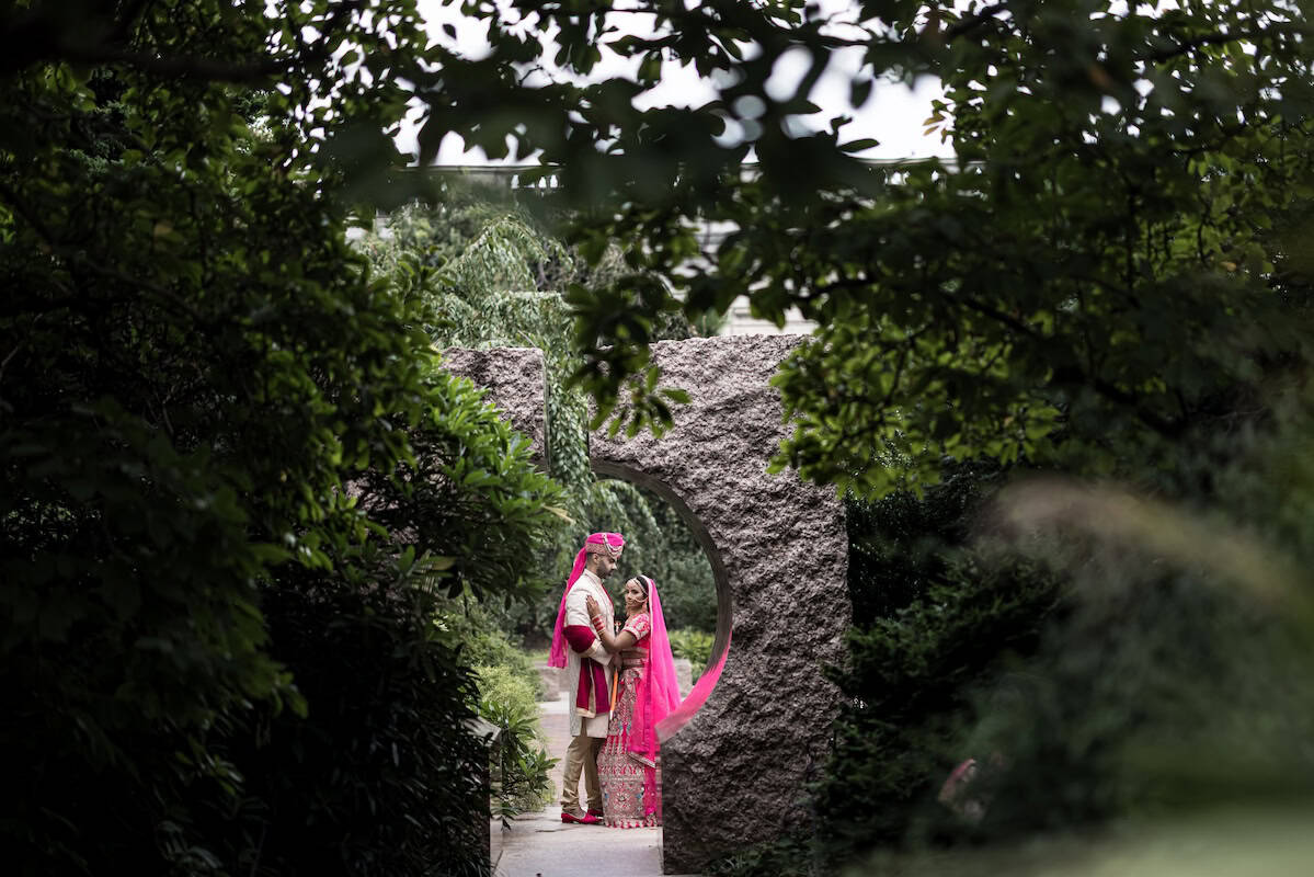 Indian Wedding Sheraton Pentagon City Couple Outdoor Shoot P.taufiq