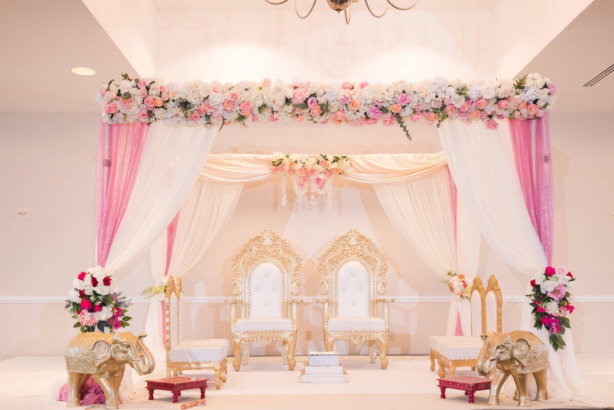 Indian Wedding Sheraton Pentagon City Mandap P.taufiq