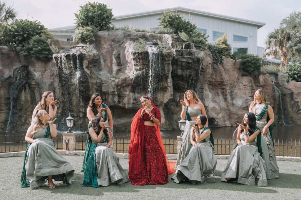 Indian Wedding The Dallas Oasis Texas Bride Shot Ptaufiq