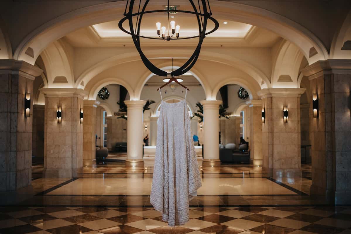 Indian Wedding The Ritz Carlton Orlando Bride Lehenga P.Taufiq