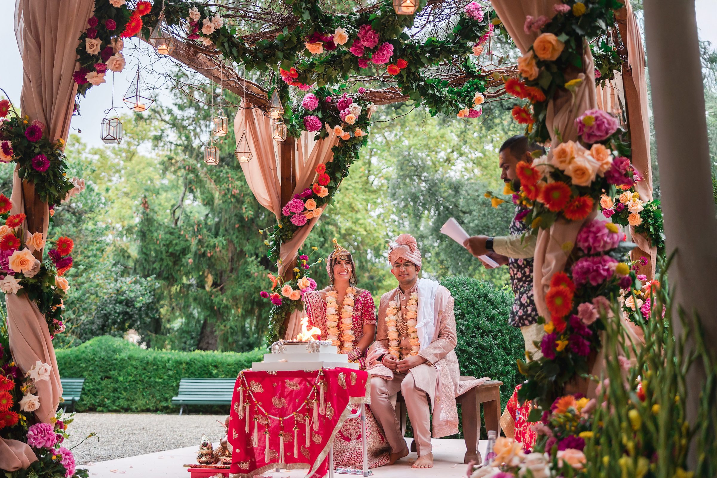 Indian Wedding Villa Pazzi al Parugiano Matrimoni ed Eventi Kanyadaan P.taufiq