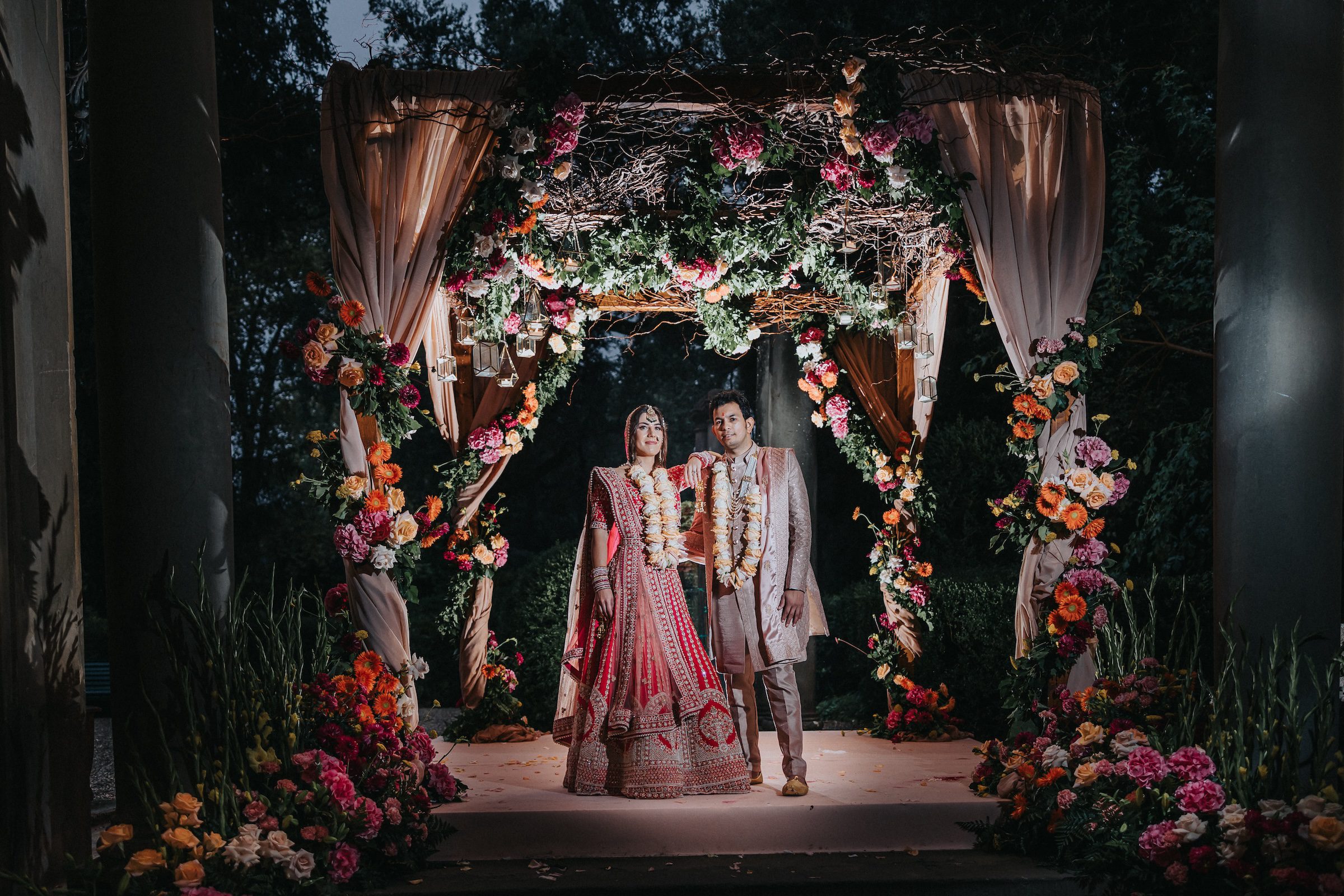 Indian Wedding Villa Pazzi al Parugiano Matrimoni ed Eventi Varmala P.taufiq