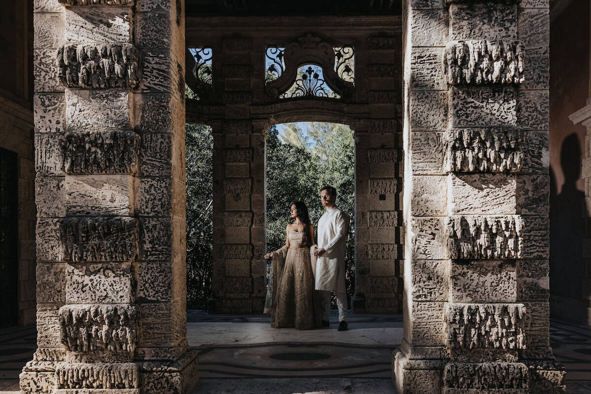 Indian Wedding Vizcaya Museum Gardens Luxury Wedding P.Taufiq 3