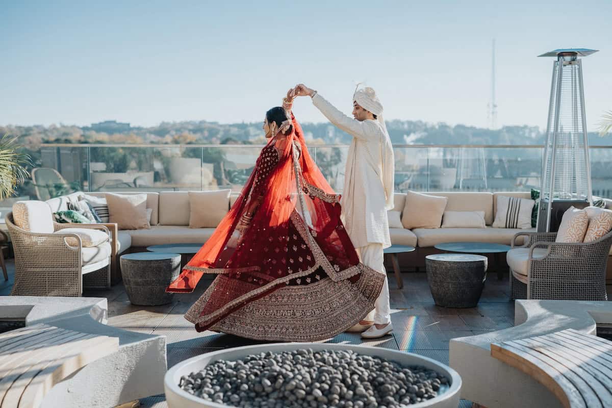 Indian Wedding Westin Atlanta Wedding Shoot Ptaufiq