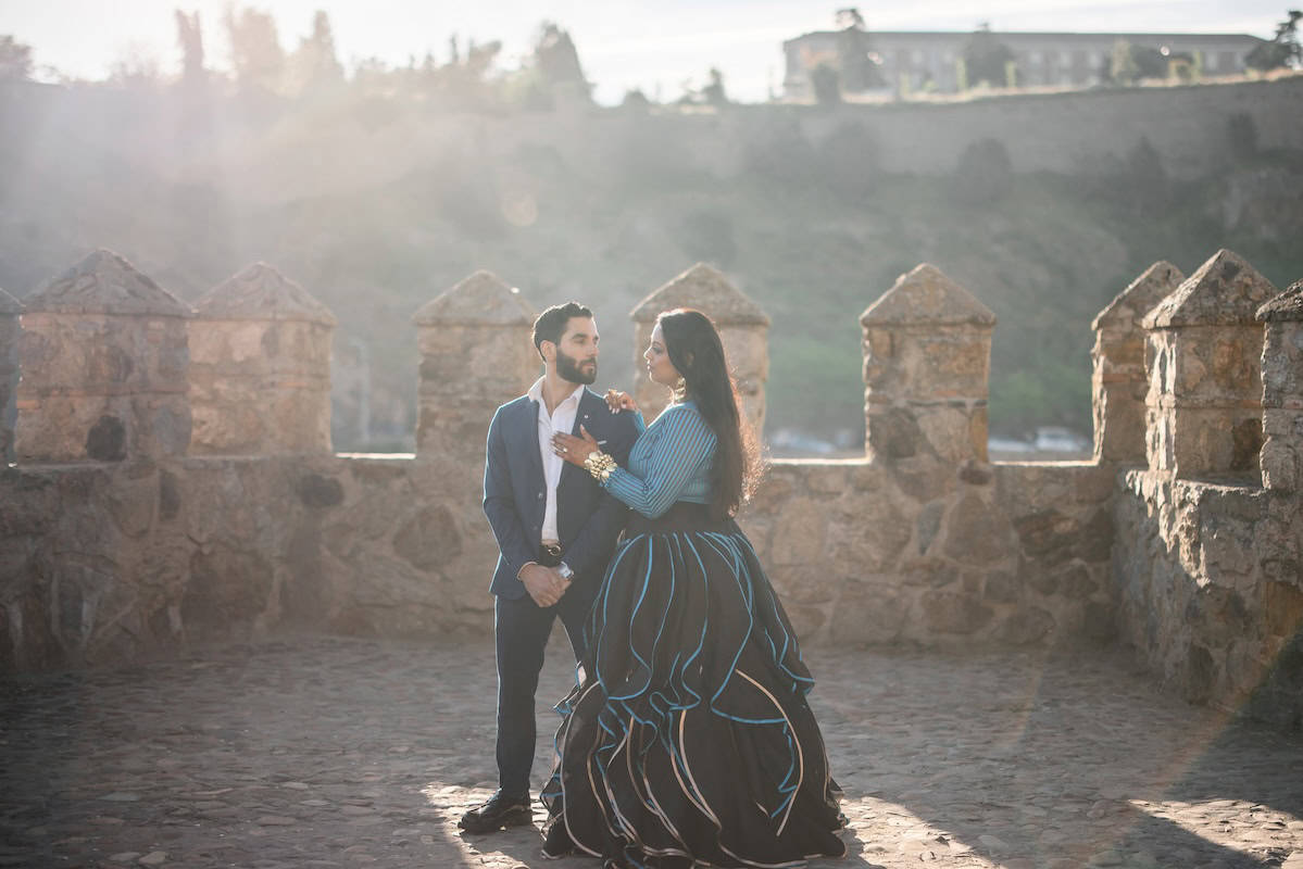 Luxury Indian Wedding Casino de Madrid Destination Shoot P.Tufiq 