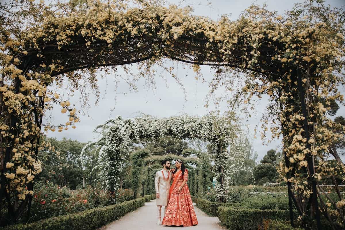 Luxury Indian Wedding Casino de Madrid Pre wedding shoot P.Tufiq 